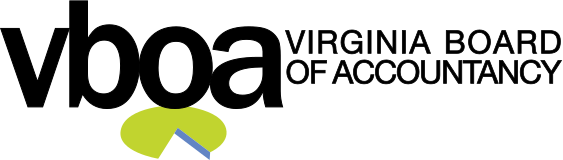 Virginia Board of Accountancy Logo